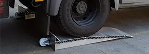 Dock leveling wedges and risers