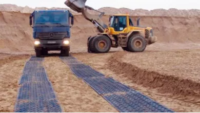 Rolling plates: the solution for protecting floors and ensuring safety on construction sites